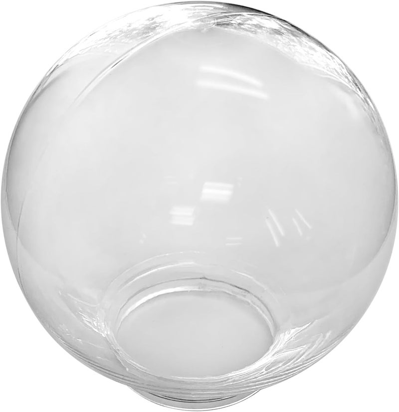 BEAM Lighting Plastics Your Diffuser Source Beam Lighting 6-inch Clear Acrylic Replacement Globe - Cover for Ceiling, Wall Fixtures, Lamp Posts, or Streetlights - Image 1
